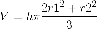 Volume of Barrel formula